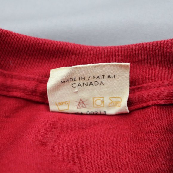 Vintage Graphic T-shirt - Chaps Ralph Lauren Word Graphic - Men's Medium - Picture 8 of 8